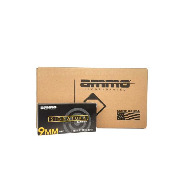 Ammo Inc Signature 9mm Luger Handgun Ammo - 115 Grain | TMC - Image 2