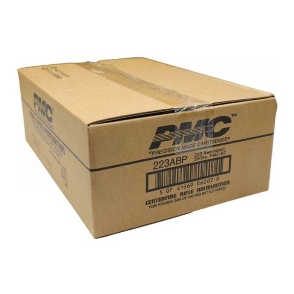 PMC Bronze Battle Pack .223 Remington Rifle Ammo - 55 Grain | FMJ-BT - Image 2