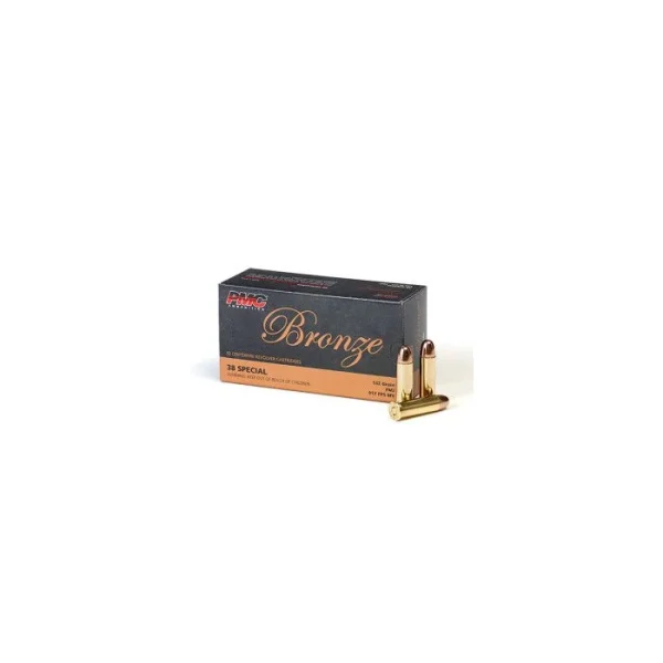 PMC Bronze .38 Special Handgun Ammo - 132 Grain | FMJ