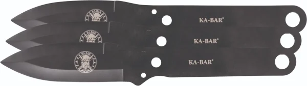 KA-BAR 3 PACK THROWING KNIVES