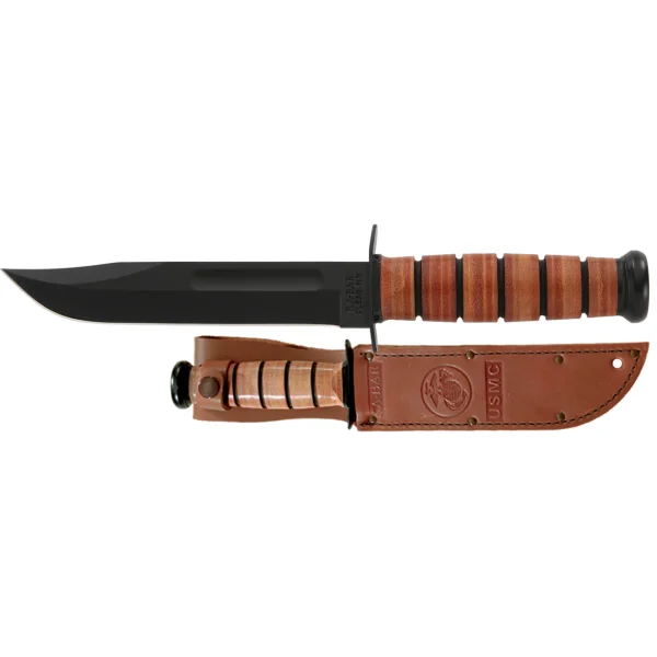 KA-BAR USMC LEATHER HANDLE - Image 2