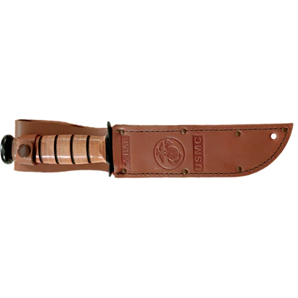 KA-BAR USMC LEATHER HANDLE - Image 3