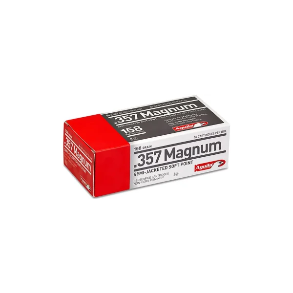 AGUILA 357 MAG 158GR SJSP