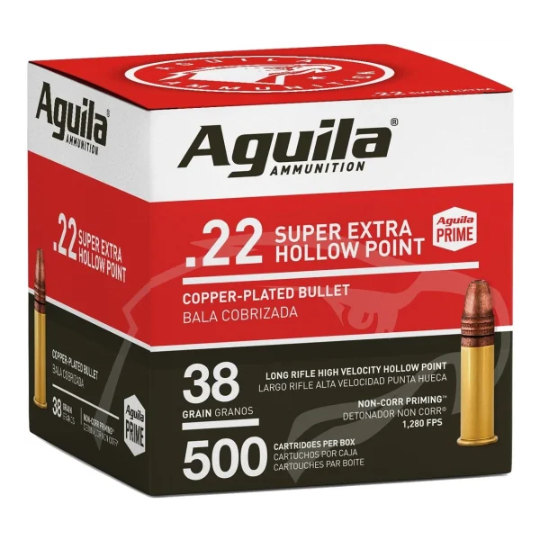 AGUILA SUPER EXTRA 22 LR 38GR HP